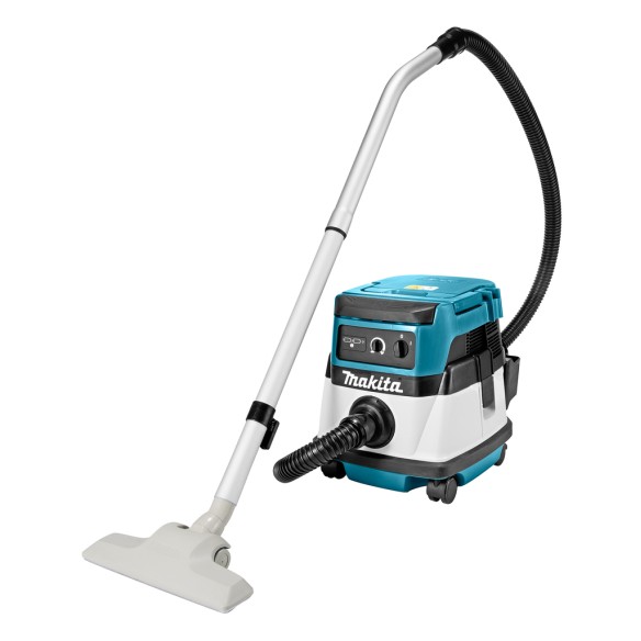 Aspirador portátil Makita DVC860LZ - 18V - 8L polvo y líquido - Conexión a herramientas - Sin batería ni cargador Aspirador portátil Makita DVC860LZ - 18V - 8L polvo y líquido - Conexión a herramientas - Sin batería ni cargador