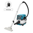 Aspirador portátil Makita DVC860LZ - 18V - 8L polvo y líquido - Conexión a herramientas - Sin batería ni cargador