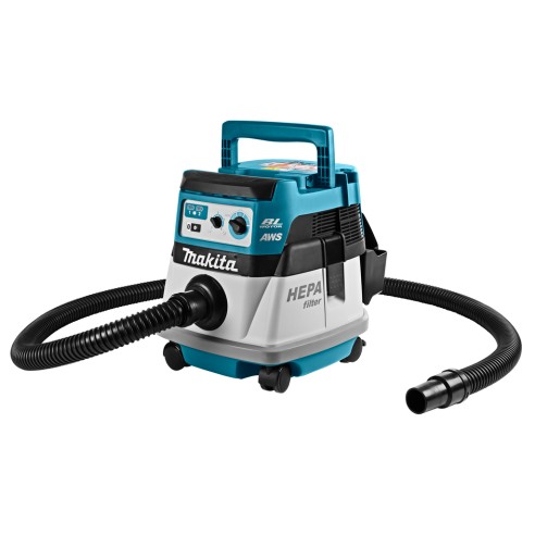 Aspirador inalámbrico Makita DVC864LZ - 36V (18V x2) - HEPA, sistema AWS - Sin batería ni cargador