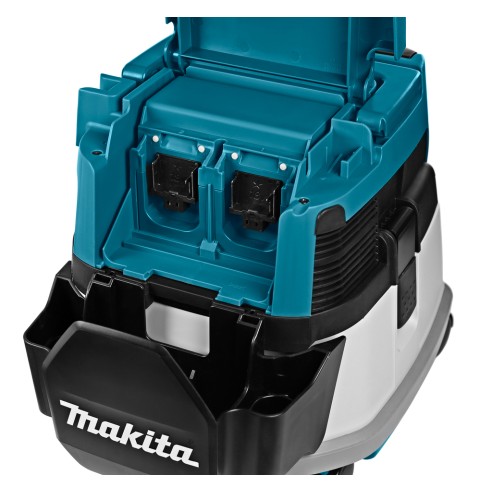 Aspirador inalámbrico Makita DVC864LZ - 36V (18V x2) - HEPA, sistema AWS - Sin batería ni cargador