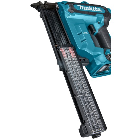 Clavadora neumática a batería Makita FN001GZ - 40Vmax - Luz LED integrada - Sin batería ni cargador ni maletín