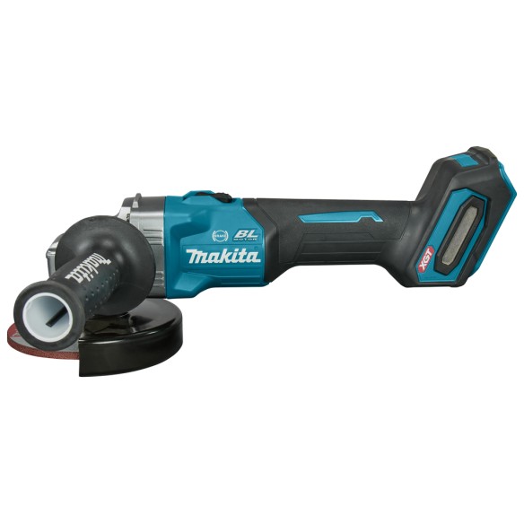 Miniamoladora Makita GA005GZ - 125 mm - 40Vmax - Motor sin escobillas, tecnología AFT - Sin batería ni cargador ni maletín