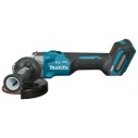 Miniamoladora Makita GA005GZ - 125 mm - 40Vmax - Motor sin escobillas, tecnología AFT - Sin batería ni cargador ni maletín