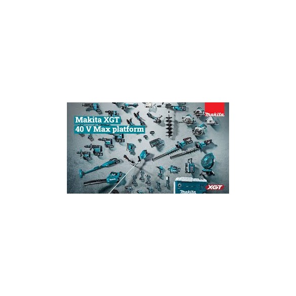 Miniamoladora Makita GA005GZ - 125 mm - 40Vmax - Motor sin escobillas, tecnología AFT - Sin batería ni cargador ni maletín