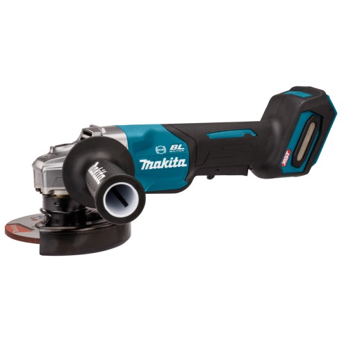 Miniamoladora Makita GA013GZ - 125 mm - 40Vmax - Motor sin escobillas, 8.500 rpm - Sin batería ni cargador ni maletín