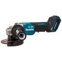 Miniamoladora Makita GA013GZ - 125 mm - 40Vmax - Motor sin escobillas, 8.500 rpm - Sin batería ni cargador ni maletín