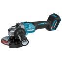 Miniamoladora Makita GA035GZ - 150 mm - 40Vmax - Sin escobillas - Freno eléctrico y AFT - Sin batería ni cargador ni maletín