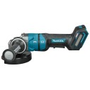 Miniamoladora Makita GA050GZ - 125 mm - 40Vmax - Freno eléctrico y motor sin escobillas - Sin batería ni cargador ni maletín