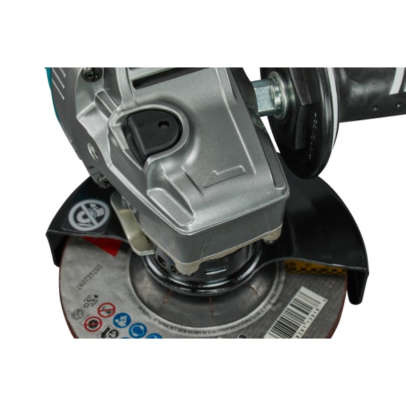 Miniamoladora Makita GA050GZ - 125 mm - 40Vmax - Freno eléctrico y motor sin escobillas - Sin batería ni cargador ni maletín