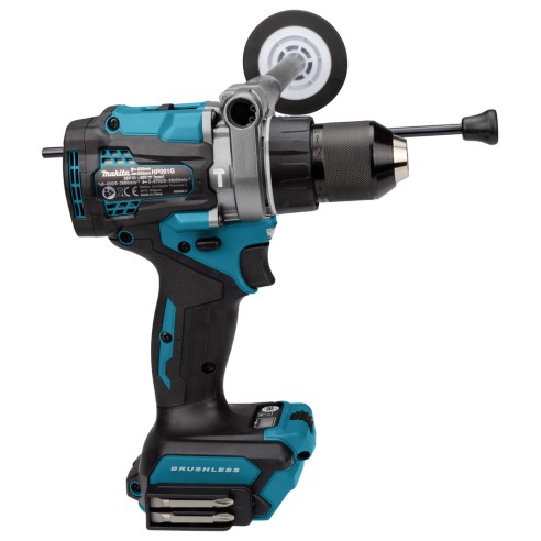 Taladro combinado Makita HP001GZ - 40Vmax, 140 Nm, motor sin escobillas, 2 velocidades - Sin batería ni cargador ni maletín