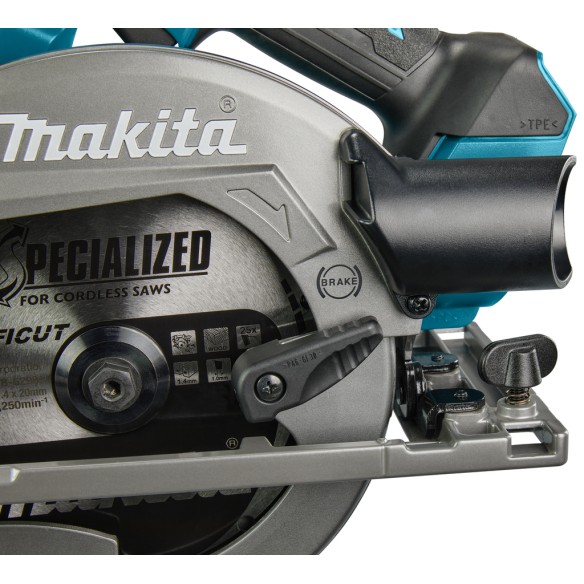 Sierra circular para metal y madera Makita HS012GZ - 40V, 5200 rpm, motor sin escobillas - Sin batería ni cargador ni maletín