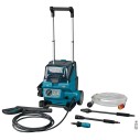 Hidrolimpiadora a batería Makita HW001GZ - 40Vmáx, 115 bar, Asa telescópica, 420 l/h - Sin batería ni cargador