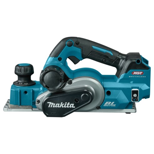 Cepillo a batería Makita KP001GZ - 40Vmax - 82 mm de ancho - Motor sin escobillas - Sin batería ni cargador ni maletín