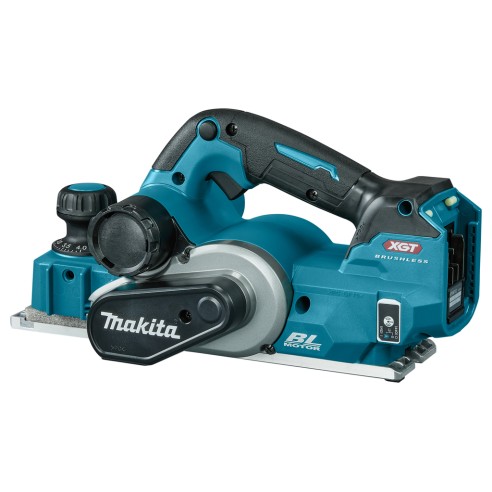 Cepillo a batería Makita KP001GZ - 40Vmax - 82 mm de ancho - Motor sin escobillas - Sin batería ni cargador ni maletín