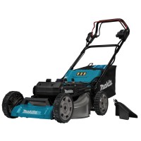 Cortacésped eléctrico Makita LM001CZ - 53 cm - 36V (18V x2) - Motor sin escobillas - Sin batería ni cargador 2