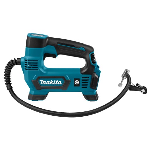 Inflador a batería Makita MP100DZ - 12V, 8,3 bar, manómetro digital retroiluminado - Sin batería ni cargador ni maletín