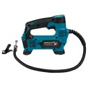 Inflador a batería Makita MP100DZ - 12V, 8,3 bar, manómetro digital retroiluminado - Sin batería ni cargador ni maletín