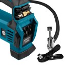 Inflador a batería Makita MP100DZ - 12V, 8,3 bar, manómetro digital retroiluminado - Sin batería ni cargador ni maletín