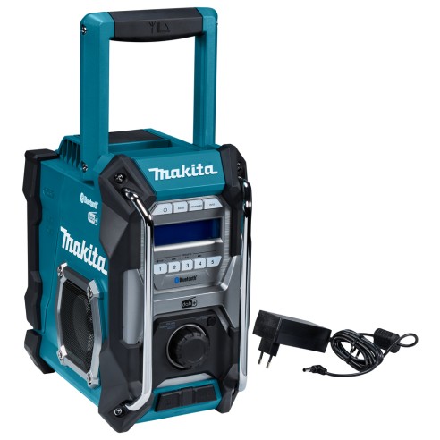 Radio de trabajo Makita MR004GZ - Bluetooth - DAB/DAB+ - Para baterías XGT®, LXT®, CXT® - Sin batería ni cargador