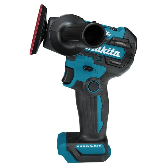 Lijadora pulidora Makita PV301DZ 12V - Motor sin escobillas, 2 velocidades, tecnología XPT - Sin batería ni cargador ni maletín Lijadora pulidora Makita PV301DZ 12V - Motor sin escobillas, 2 velocidades, tecnología XPT - Sin batería ni cargador ni maletín