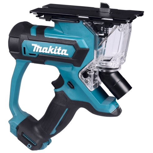 Cortador de tabiquería seca Makita SD100DZ - 12V, corte orbital, luz LED incorporada - Sin batería ni cargador ni maletín