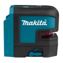 Nivel láser verde cruzado Makita SK105GDZ - 12Vmax - Rango 35 m - IP54 - Autonivelante - Sin batería ni cargador ni maletín