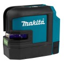 Nivel láser en cruz Makita SK106GDZ - Batería 12V - Visibilidad 35m - IP54 - Sin batería ni cargador