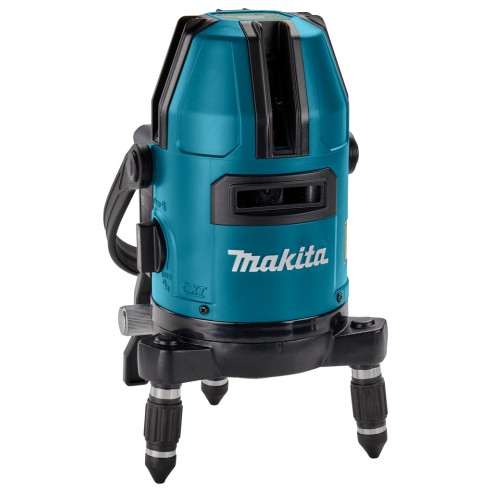 Nivel láser multilínea Makita SK40GDZ - Batería 12Vmax, láser verde, Rango 10m, IP54 - Sin batería ni cargador