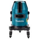 Nivel láser multilínea Makita SK40GDZ - Batería 12Vmax, láser verde, Rango 10m, IP54 - Sin batería ni cargador