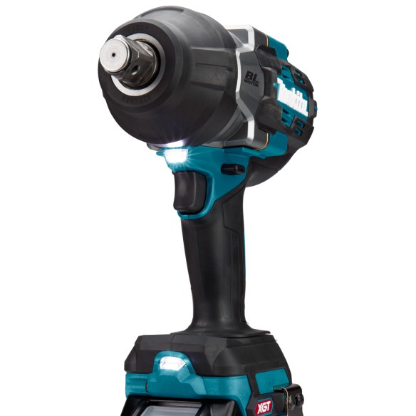 Llave de impacto Makita TW001GZ 40V - 1800 Nm - Motor sin escobillas - 4 velocidades - Sin batería ni cargador ni maletín Llave de impacto Makita TW001GZ 40V - 1800 Nm - Motor sin escobillas - 4 velocidades - Sin batería ni cargador ni maletín