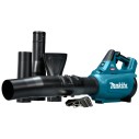 Soplador a batería Makita UB001GZ - 40Vmax - Motor sin escobillas - Ideal para jardinería - Sin batería ni cargador ni maletín