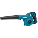 Soplador compacto Makita UB100DZ - 12Vmax, 75 m/s, 3 velocidades eléctricas, tubo corto - Sin batería ni cargador ni maletín