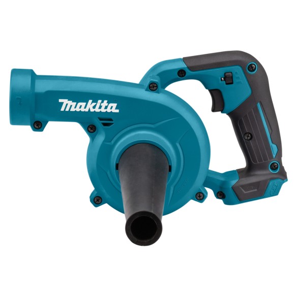 Soplador compacto Makita UB100DZ - 12Vmax, 75 m/s, 3 velocidades eléctricas, tubo corto - Sin batería ni cargador ni maletín
