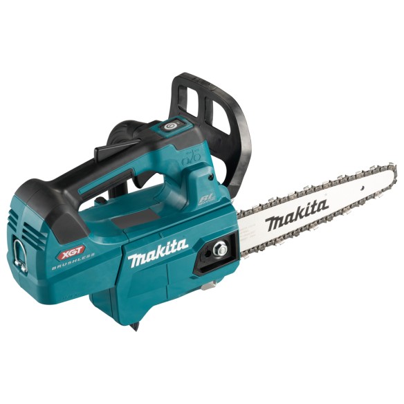 Sierra de cadena para madera Makita UC006GZ - 40Vmax, alta velocidad, ligera - Sin batería ni cargador ni maletín Sierra de cadena para madera Makita UC006GZ - 40Vmax, alta velocidad, ligera - Sin batería ni cargador ni maletín