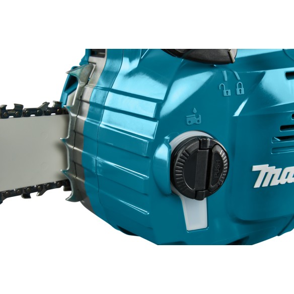 Sierra de cadena a batería Makita UC011GZ - 40Vmax - Alta velocidad de corte - Sin batería ni cargador ni maletín Sierra de cadena a batería Makita UC011GZ - 40Vmax - Alta velocidad de corte - Sin batería ni cargador ni maletín