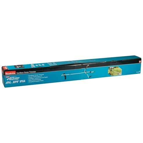Desbrozador Makita UR016GZ - 40Vmax, motor sin escobillas, 3 velocidades eléctricas - Sin batería ni cargador ni maletín