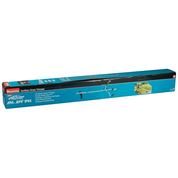 Desbrozador Makita UR016GZ - 40Vmax, motor sin escobillas, 3 velocidades eléctricas - Sin batería ni cargador ni maletín Desbrozador Makita UR016GZ - 40Vmax, motor sin escobillas, 3 velocidades eléctricas - Sin batería ni cargador ni maletín