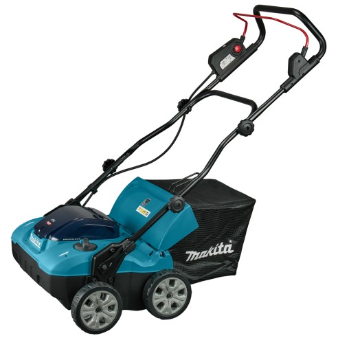 Escarificador a batería Makita UV001GZ - 40V, 38 cm, 50 L, motor sin escobillas - Sin batería ni cargador