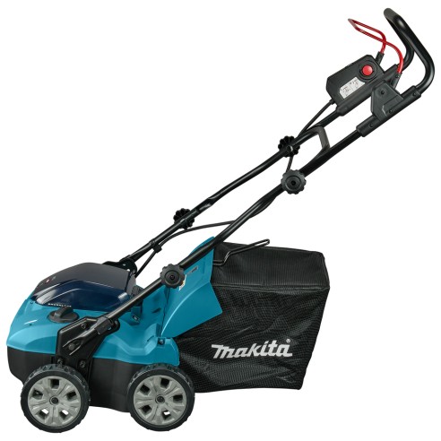 Escarificador a batería Makita UV001GZ - 40V, 38 cm, 50 L, motor sin escobillas - Sin batería ni cargador