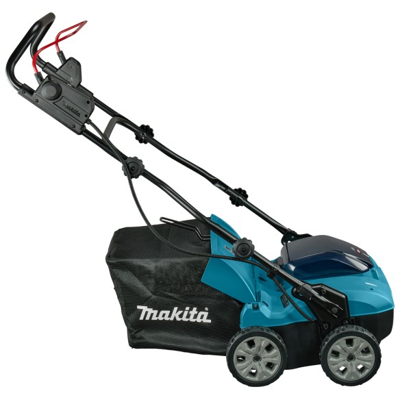 Escarificador a batería Makita UV001GZ - 40V, 38 cm, 50 L, motor sin escobillas - Sin batería ni cargador Escarificador a batería Makita UV001GZ - 40V, 38 cm, 50 L, motor sin escobillas - Sin batería ni cargador