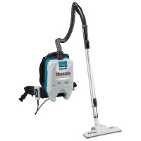 Aspirador de mochila Makita VC008GZ - 40Vmax, filtro HEPA, bajo nivel de ruido - Sin batería ni cargador ni maletín