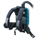 Aspirador de mochila Makita VC008GZ - 40Vmax, filtro HEPA, bajo nivel de ruido - Sin batería ni cargador ni maletín