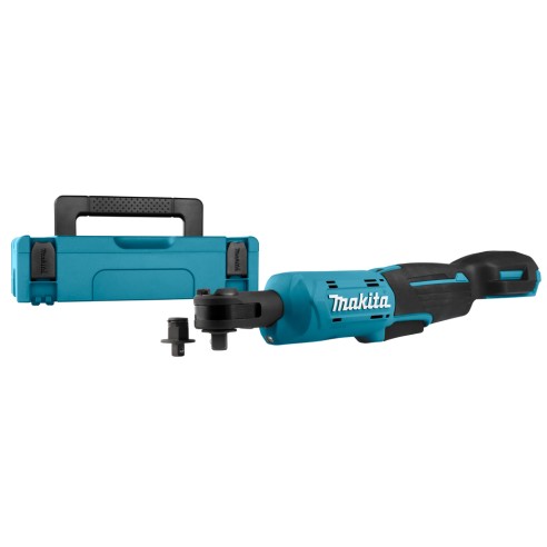 Llave de carraca a batería Makita WR100DZ - 12V, 47,5 Nm, luz LED, reversible - Sin batería ni cargador ni maletín
