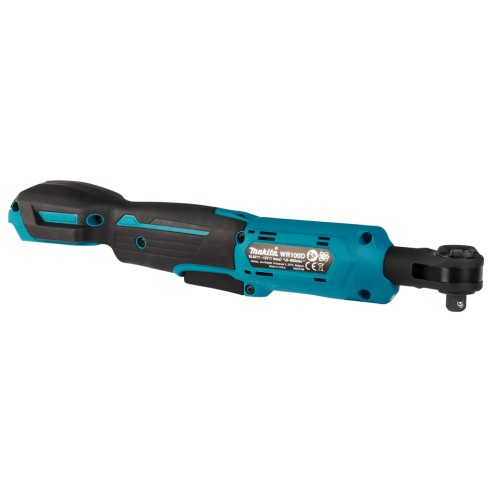 Llave de carraca a batería Makita WR100DZ - 12V, 47,5 Nm, luz LED, reversible - Sin batería ni cargador ni maletín
