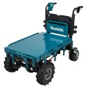 Carretilla a batería Makita DCU601Z - 36V (18V x2) - 300 kg capacidad - Motor sin escobillas - Sin batería ni cargador