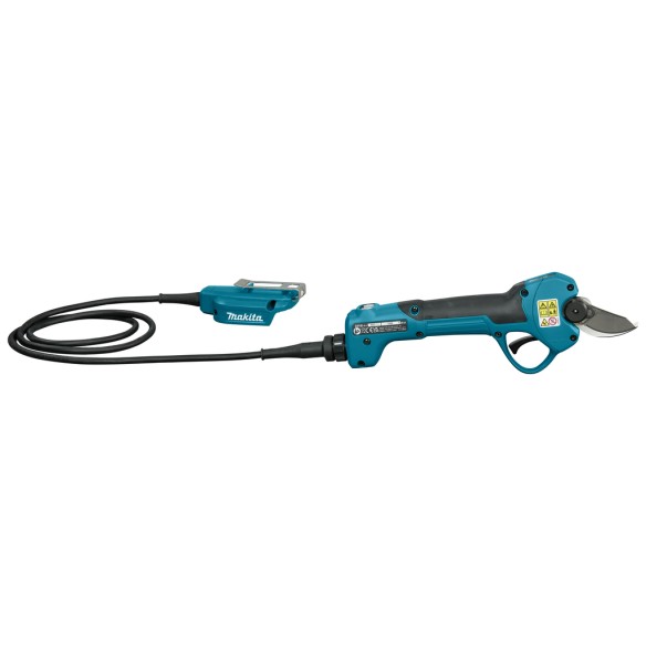 Tijera de poda Makita DUP180Z - 18V, motor sin escobillas, cortando ramas de hasta 30 mm - Sin batería ni cargador ni maletín Tijera de poda Makita DUP180Z - 18V, motor sin escobillas, cortando ramas de hasta 30 mm - Sin batería ni cargador ni maletín