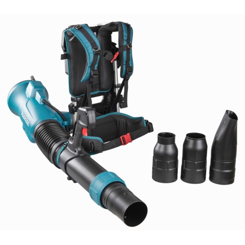 Soplador de mochila Makita UB004CZ - 36V (18V x2) - Motor sin escobillas, velocidad variable - Sin batería ni cargador
