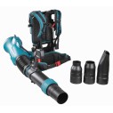 Soplador de mochila Makita UB004CZ - 36V (18V x2) - Motor sin escobillas, velocidad variable - Sin batería ni cargador