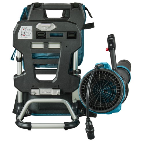Soplador de mochila Makita UB004CZ - 36V (18V x2) - Motor sin escobillas, velocidad variable - Sin batería ni cargador