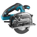 Cortador de metal Makita DCS553ZJ - 18V - 150 mm - motor sin escobillas y luz LED - Con maletín Makpac - Sin batería ni cargador